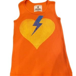 Tank Top Heart Lighting Bolt